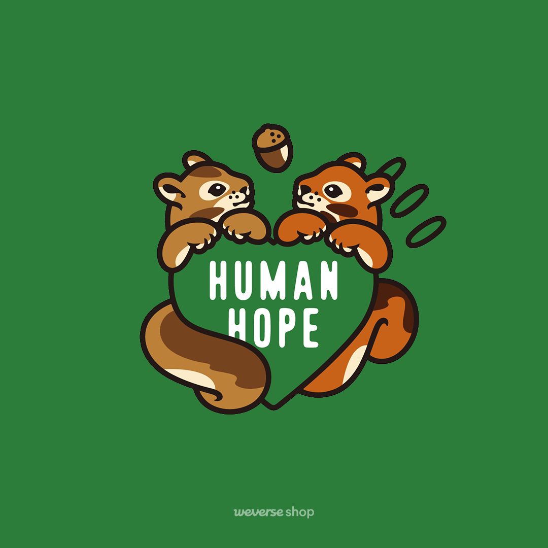j-hope x HUMAN MADE コラボ商品 'Human Hope' 販売開始！ #jhope から