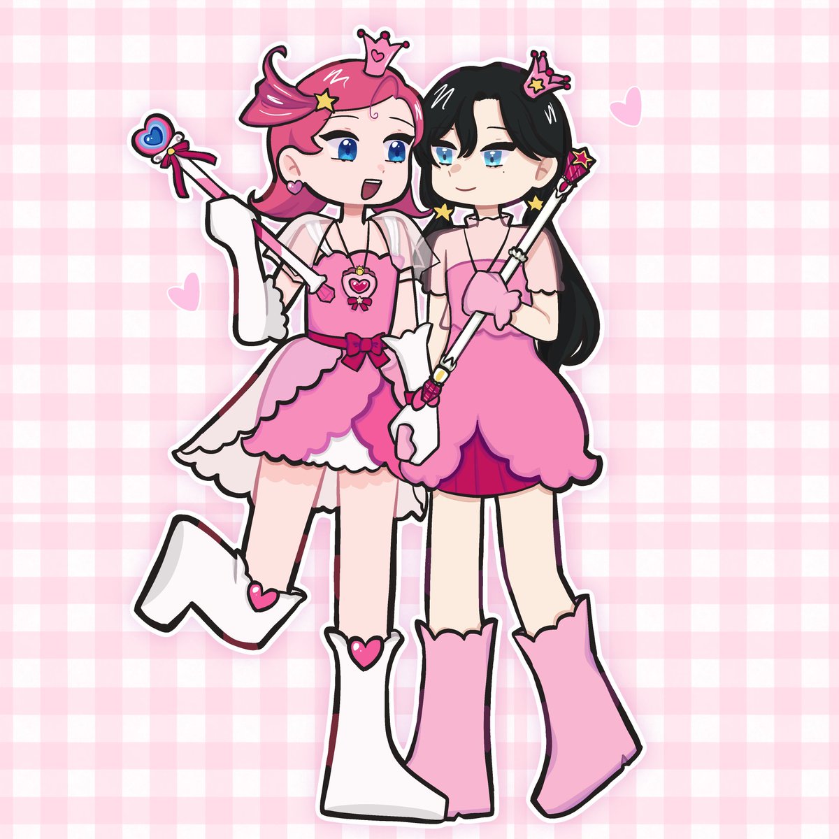 // yume #HarmonicaSist 🌠🍓

🌠 "Polaris, let's go visit the star children! I'll teach you how to play with them and borrow their amazing power!" 😆

🍓 "Hihi ... let's go, Onee-sama! Can't wait to meet those cuties!" 🤩

Art by @.rreichuri ✨