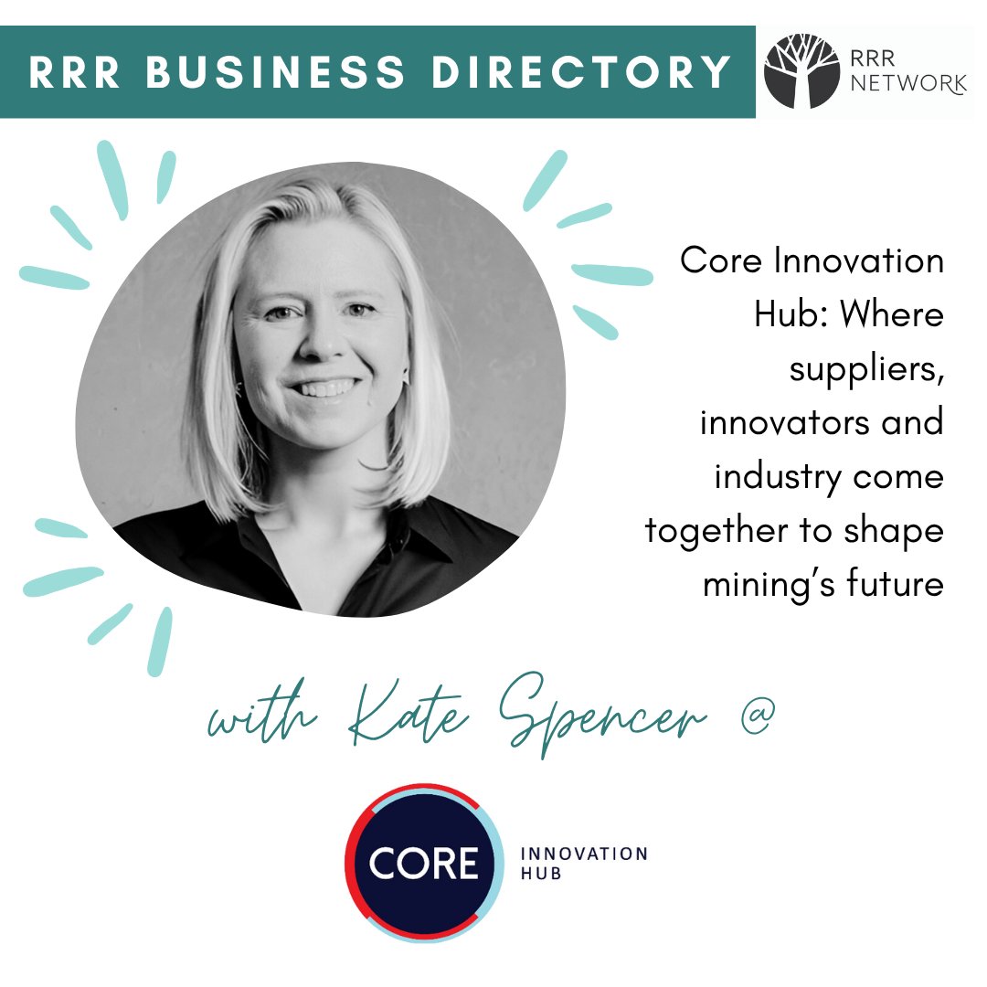 RRRNetwork's tweet image. ✨ Business Spotlight

This fortnight features @CORE_Innovation, helping suppliers, start-ups &amp;amp; service providers grow &amp;amp; connect in the Pilbara.

Add your business to the Business Directory today rrrnetwork.com.au/network-direct…

#COREInnovation #RegionalWA #InnovationHub #PilbaraBusiness