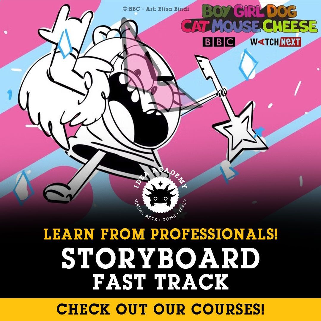 CDReferences's tweet image. Ready to bring scripts to life? The Storyboard Fast Track is an intensive 5-week course designed for all levels, focusing entirely on professional production standards for animated TV series buff.ly/RJQFgVs 

#ideaacademyrome #onlinecourse #storyboard