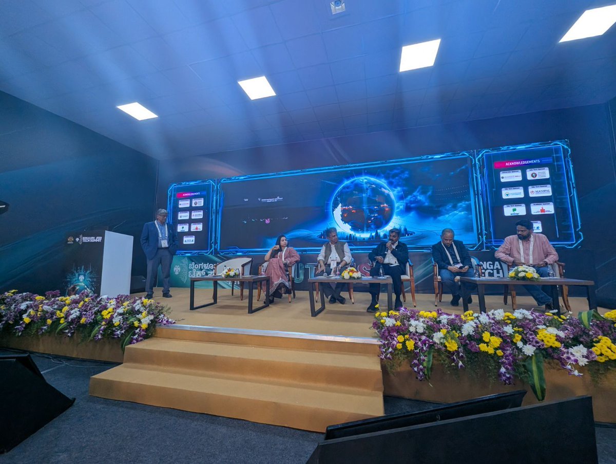 maneeshpaul's tweet image. I was pleased to be a panellist at the One Health session at the Bengaluru Tech Summit 2025 on 20th November.

The discussion reinforced a key message: Human health, animal health, and environmental systems are tightly connected and addressing them separately simply doesn’t work…