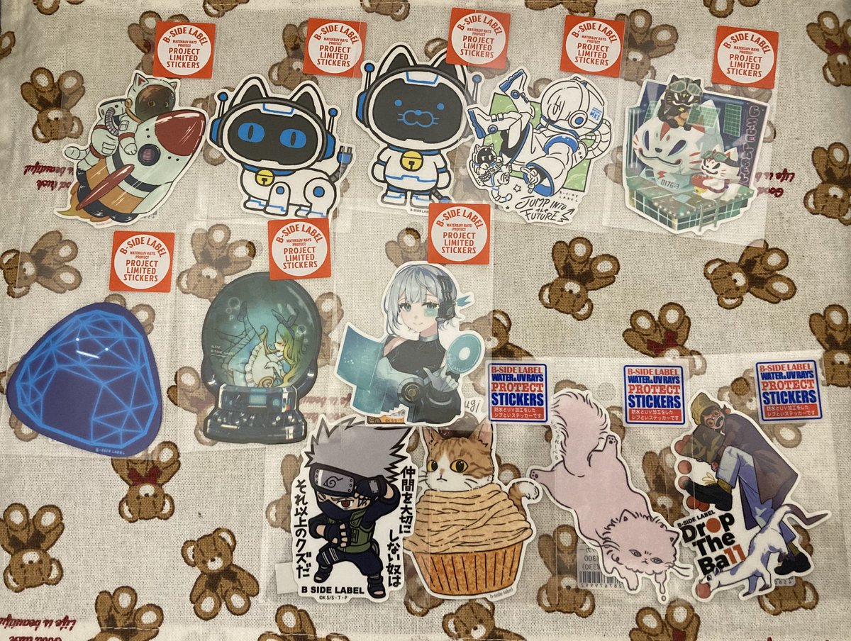 ビーサイドレーベル　佐々木昂 個展限定ステッカー A[R]TTIC佐々木昂個展リバイバルステッカー登場！】 5/1〜6の投票で