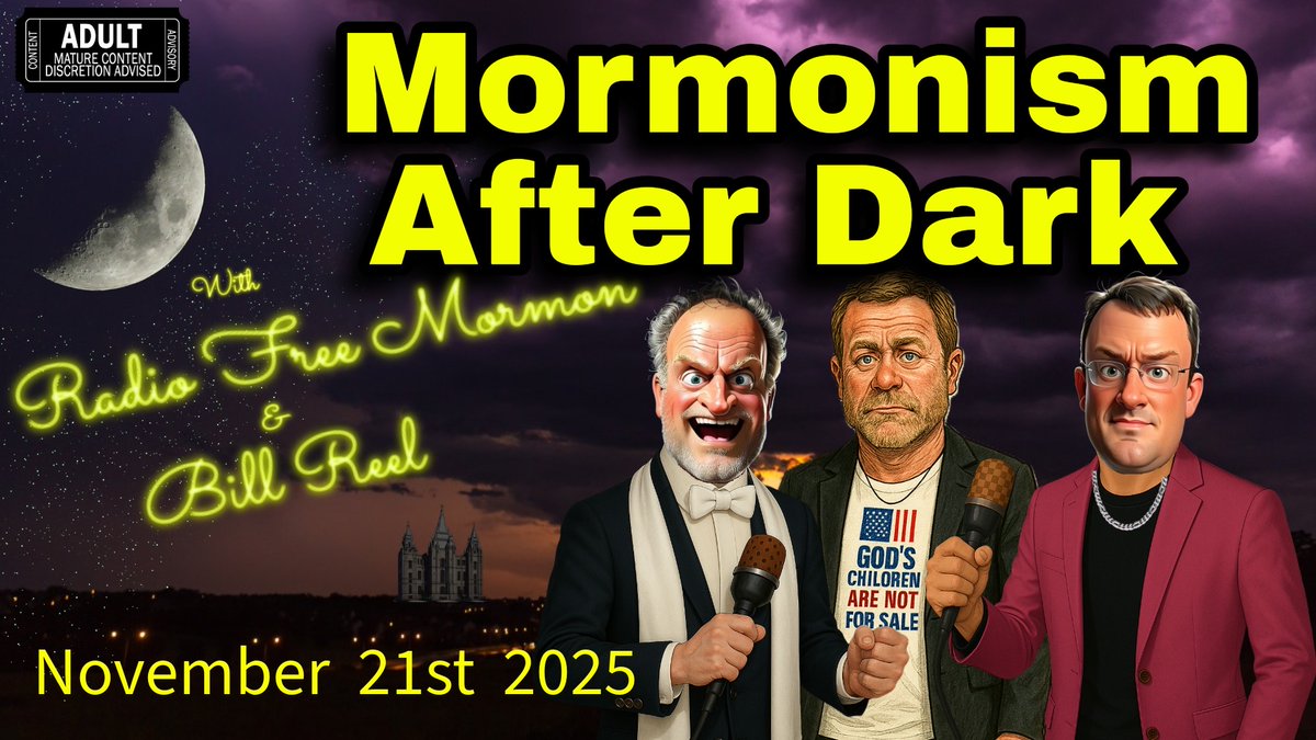 Tonight on Mormonism After Dark we set the table with a dive into the “Order of The Lukewarms” and “Operation Millstone” which is just code for Tim Ballard Bullshit. As we look at Tim’s recent video and what appears to be mental instability or at a minimum deflection away from