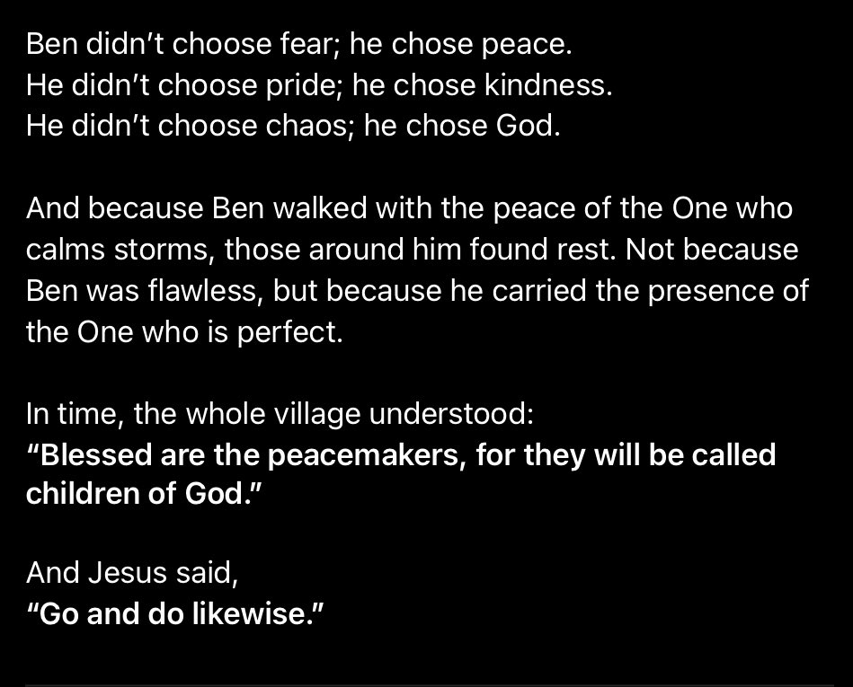 “Peace isn’t something I wait for — it’s something God puts inside me. My role is simple: carry His calm into every room, every storm, every moment.”

#KingdomPurpose #ChristianEncouragement #PeaceInTheStorm #GodIsWithMe #StrengthInChrist #WalkByFaith  #BiblicalWisdom #JesusLeads