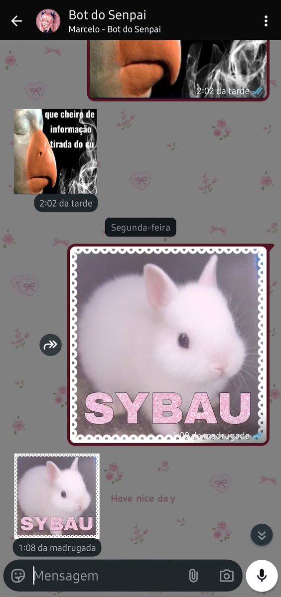 bunynotes's tweet image. melhor bot de fig sou &quot;cliente&quot; fiel