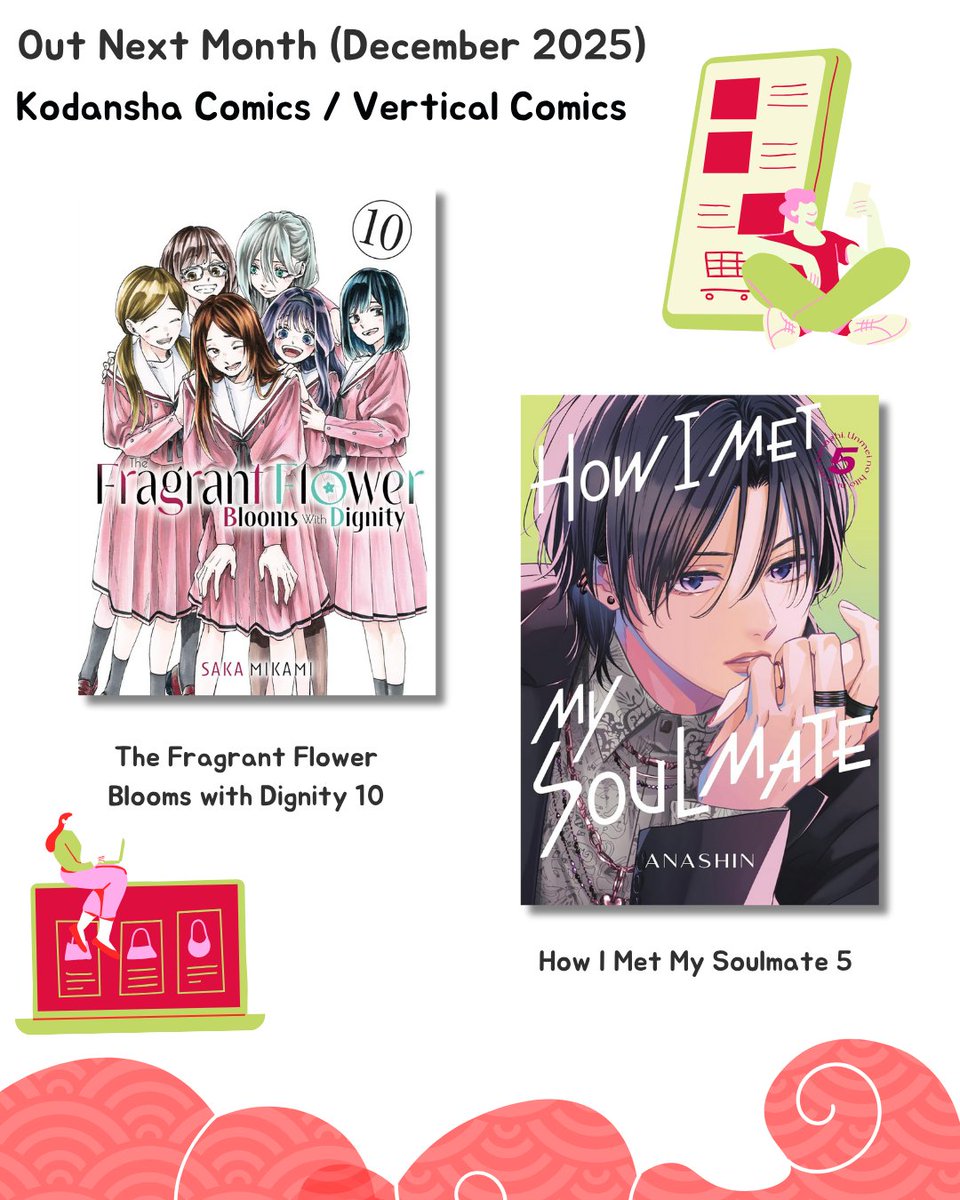 bukkuzon's tweet image. 📚 PRE-ORDER WEEKEND

Get ready!  @kodanshamanga has new releases coming your way on Dec. 2-9. Which one are you most excited for?

🛒You can pre-order here bukkuzon.com/collections/pr…
✈️ Need it quick: s.shopee.ph/9zlFEc001S
🗓️Date might change depending on the publisher

#manga