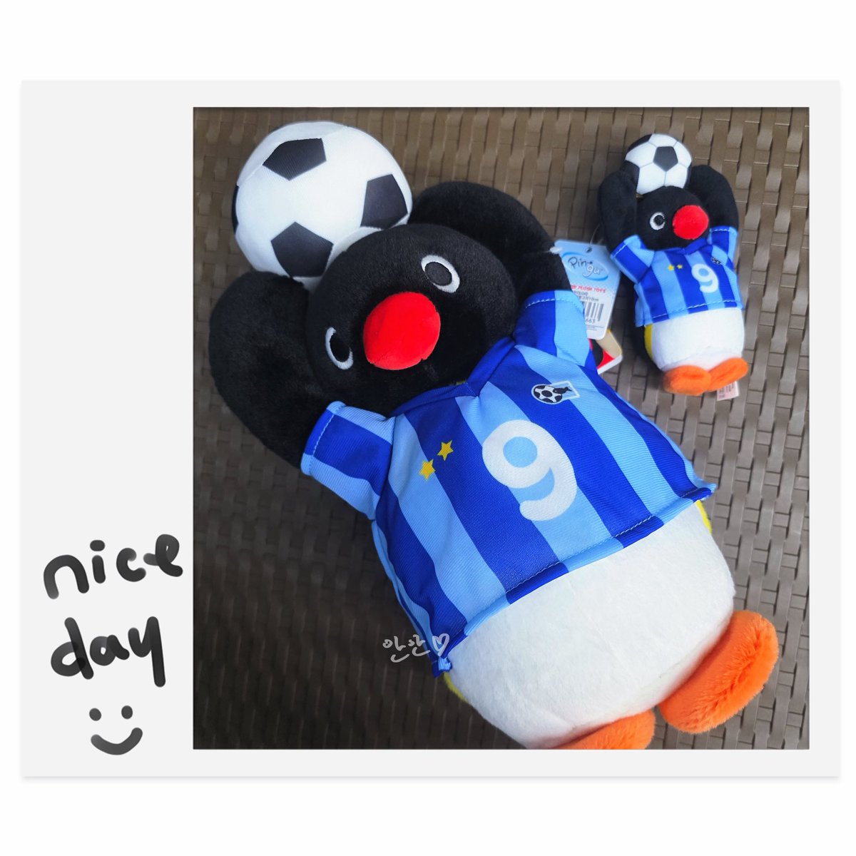 Junwoo_baby's tweet image. 9번 축구 유니폼 입고 21일에 만난 심핑구야~✨