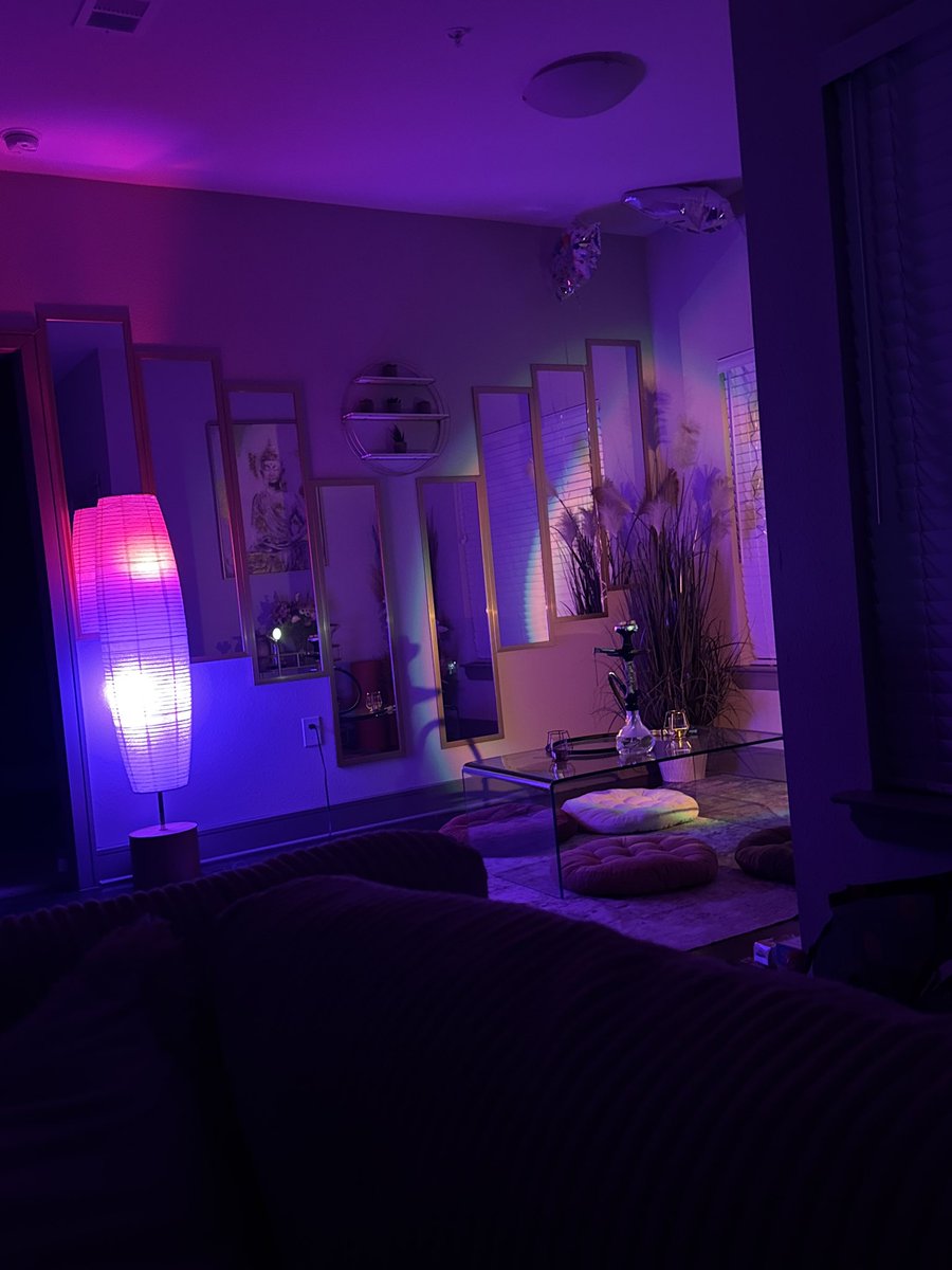 ZamnZayZay's tweet image. I made my dining room into a lil chill spot for me &amp;amp; my company. I ate that huh?