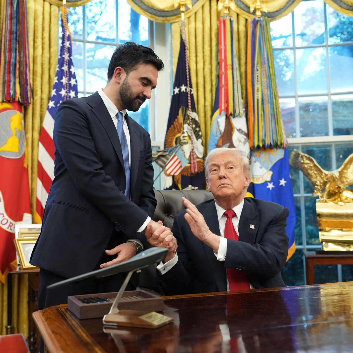 extra_beef_'s tweet image. The American “left.”