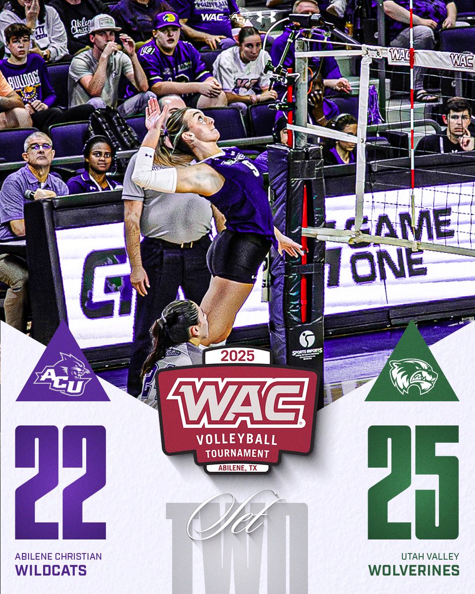 ACU_Volleyball's tweet image. Set 2⃣ 

#Unshakeable | #GoWildcats