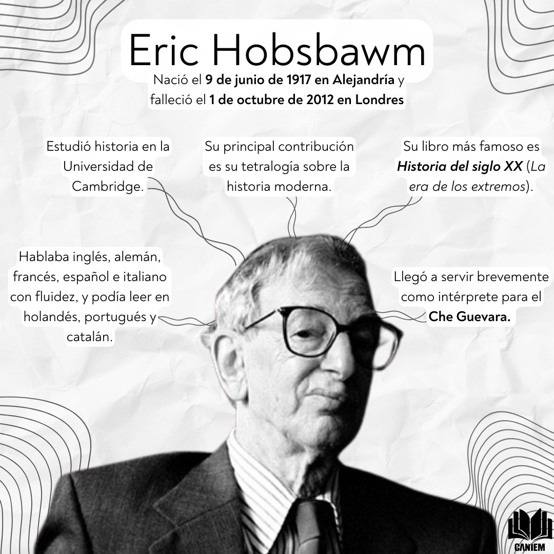 CANIEMoficial's tweet image. ¿Alguna vez te has preguntado de dónde surgen las tradiciones? La mayoría son más nuevas de lo que te imaginabas. Descubre este proceso, y embárcate en un análisis crítico de nuestra sociedad con Hobsbawm. 🧠🎈
#recomendacionCANIEM #EricHobsbawm #literatura #sociología