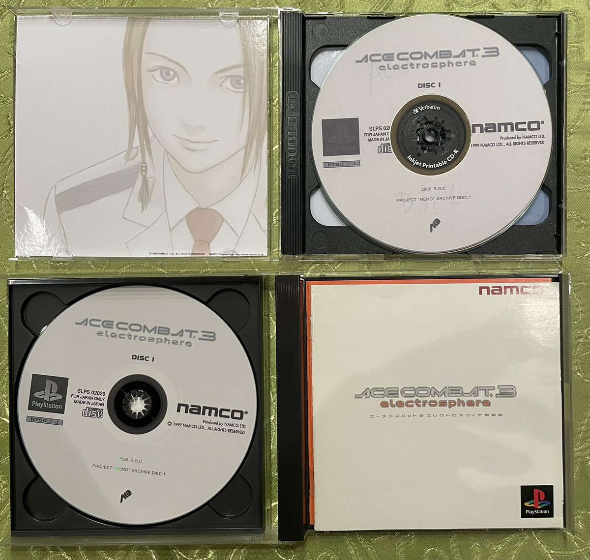 Sebaa227's tweet image. Ngl, having to create/adapt the cover to what I have was one of the most fun of this project, like Ace Combat 3 that never got an English cover (or I didn’t find it, so I just make up my own)

Thanks for the translation @ProjectNEMO_  btw