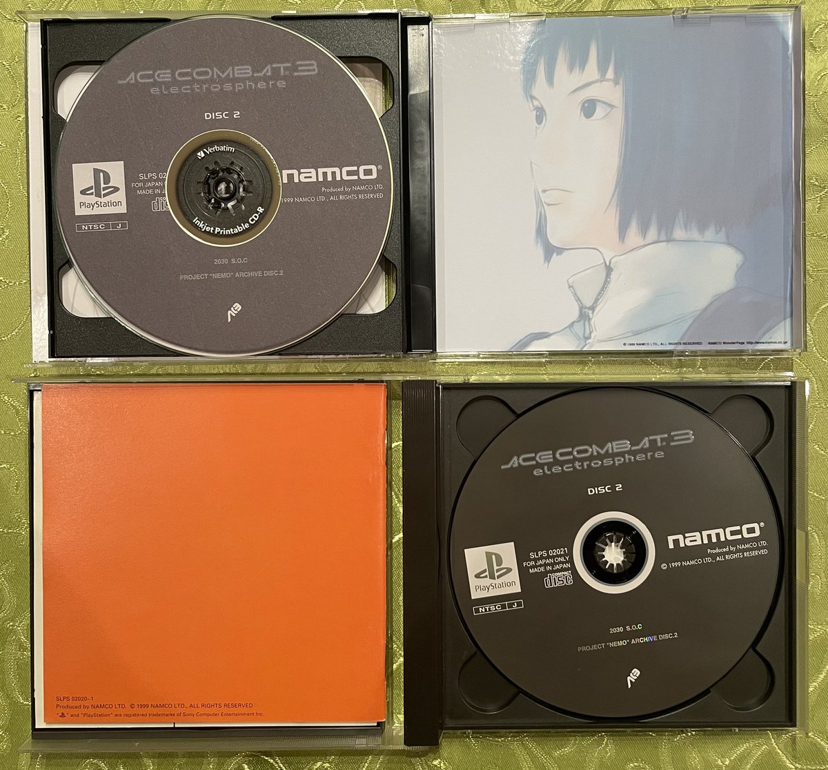 Sebaa227's tweet image. Ngl, having to create/adapt the cover to what I have was one of the most fun of this project, like Ace Combat 3 that never got an English cover (or I didn’t find it, so I just make up my own)

Thanks for the translation @ProjectNEMO_  btw