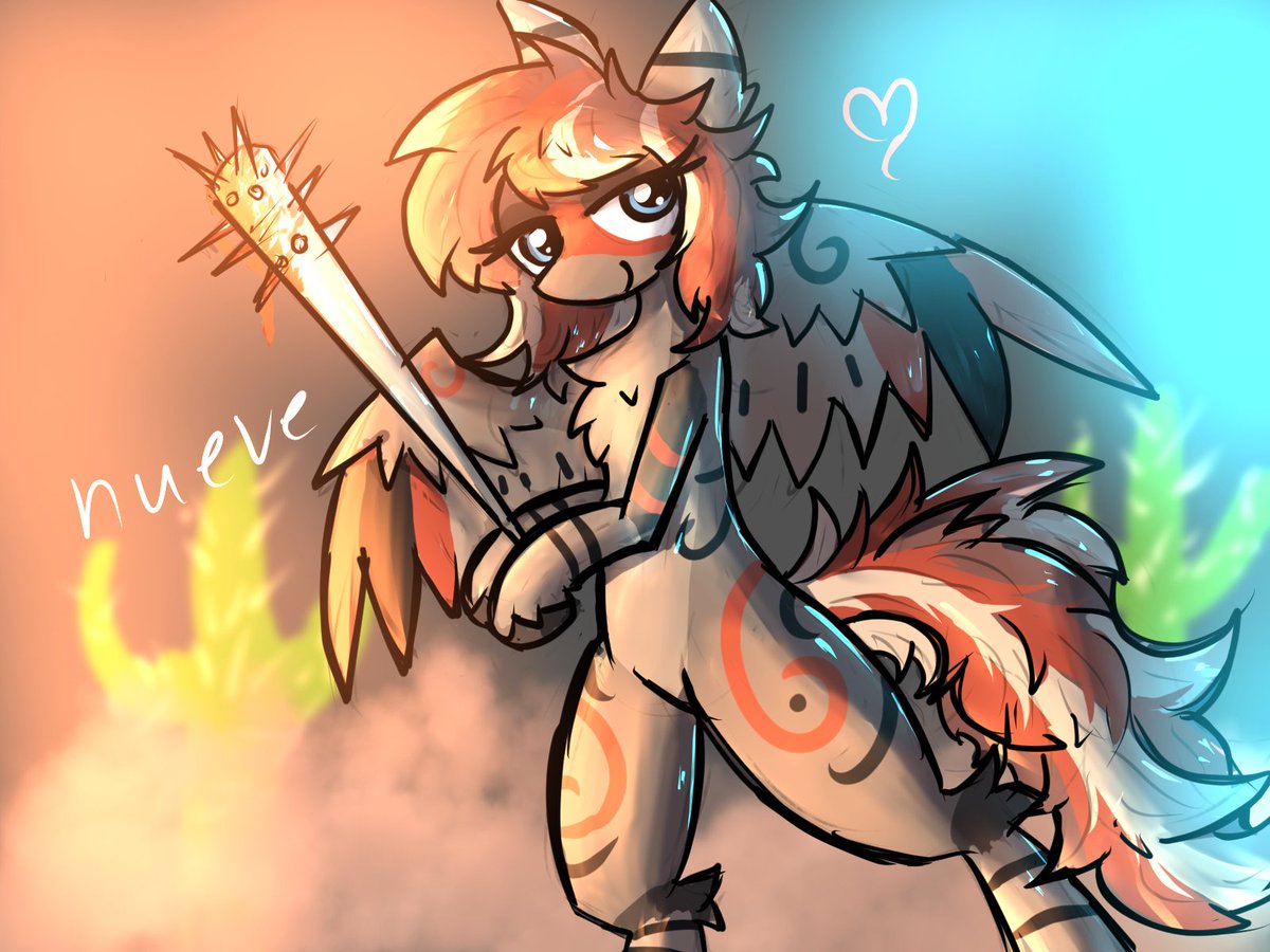 New mare I decided to draw. She works for the cartel.