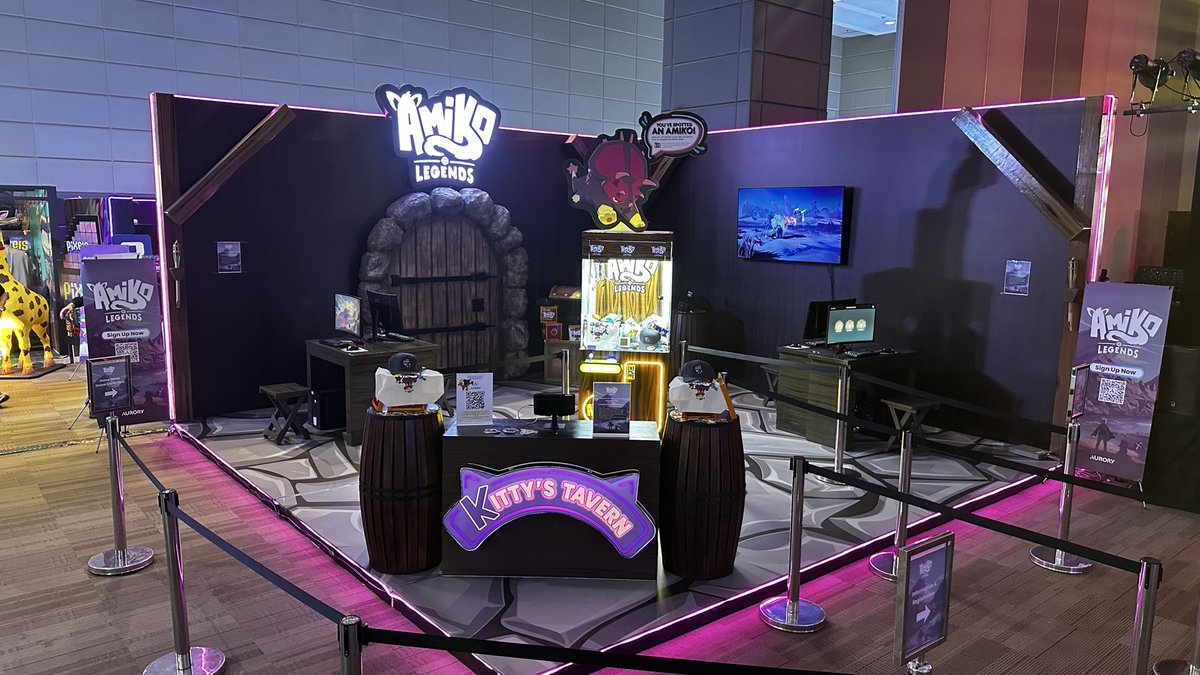AuroryProject's tweet image. Day 3 of @YGGPlaySummit is a go!

Stop by our booth to try your luck at winning an Aurorian or some goodies from the Amiko claw machine 🕹️