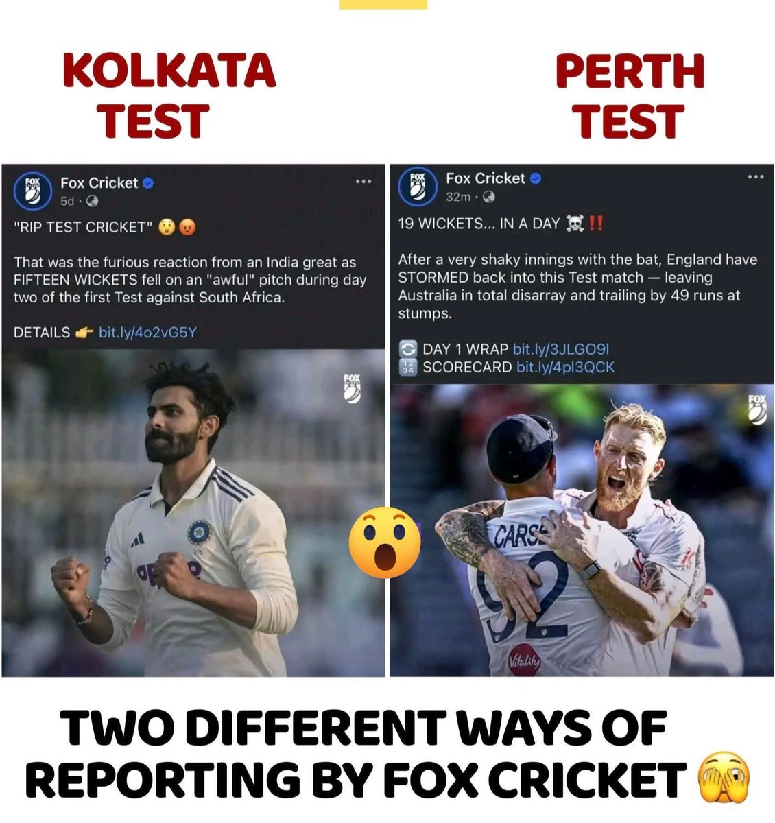 RijulJK's tweet image. Shameless @FoxCricket