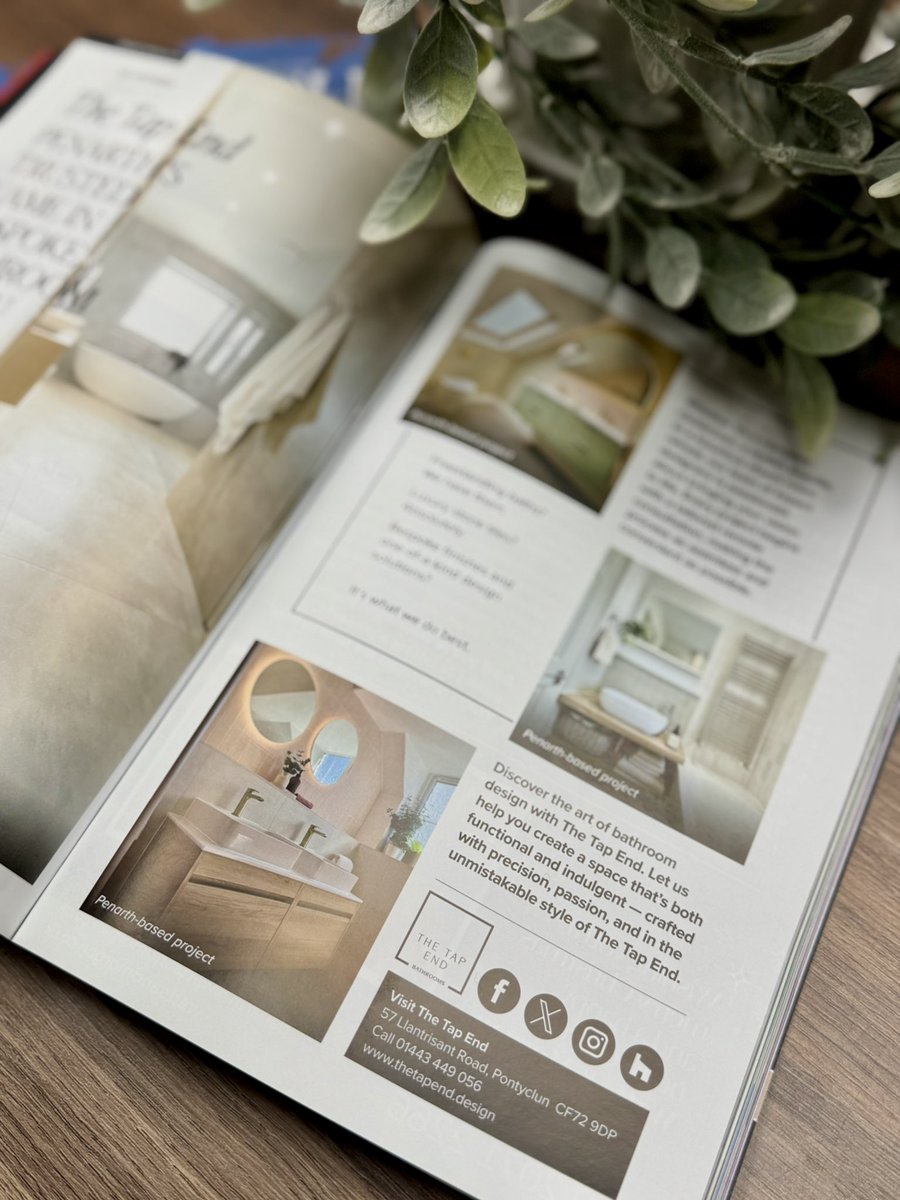 TheTapEndDesign's tweet image. If you live in #Penarth keep an eye out for us in @PenarthView magazine 📖 

We would love to help you create your dream bathroom for your home 🏡 

Get in touch today&amp;gt; thetapend.design 💻