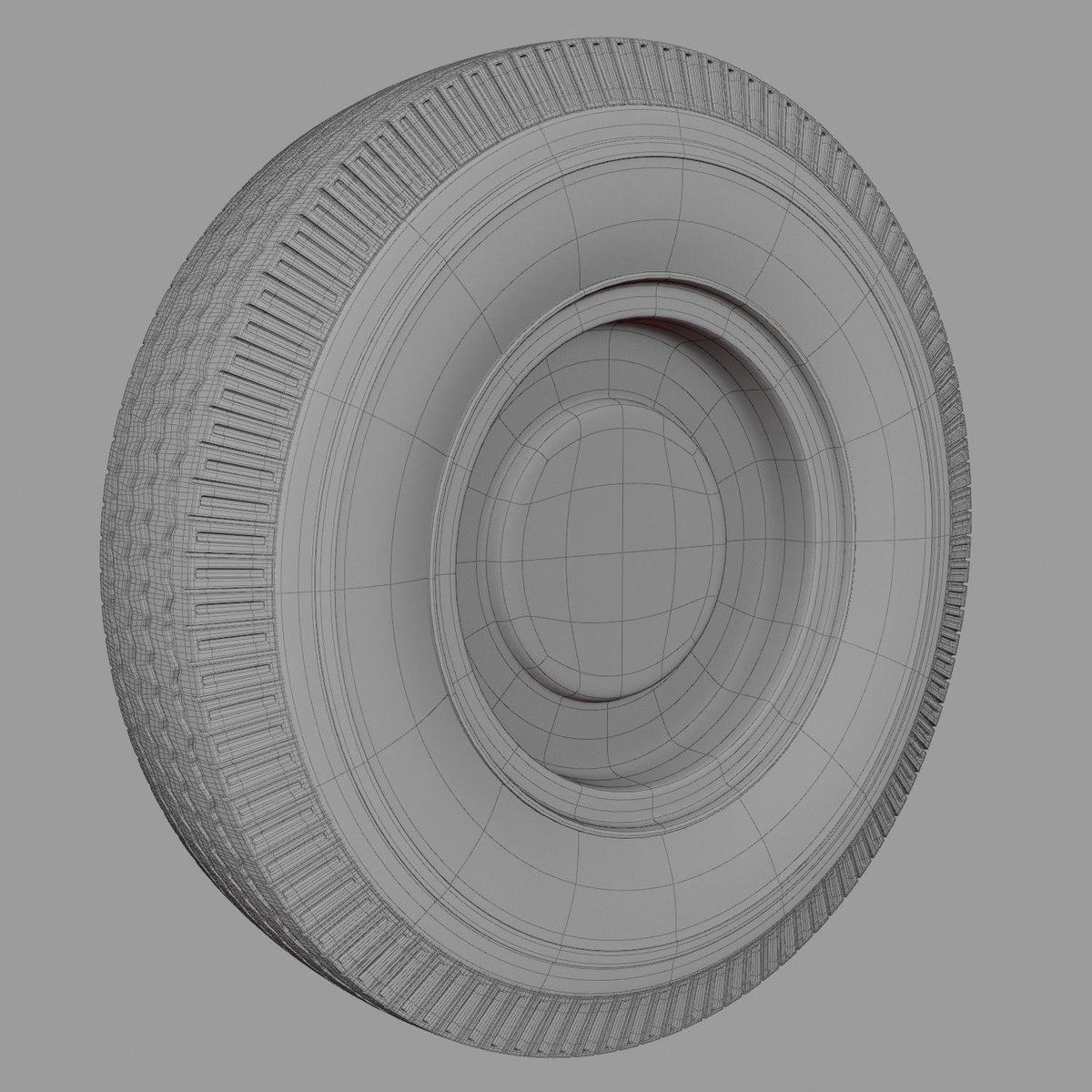 1017wallace's tweet image. タイヤ置くだけで一気に形になったけど
ポリゴン数多すぎてPCが死にそうです
#blender #3DCG