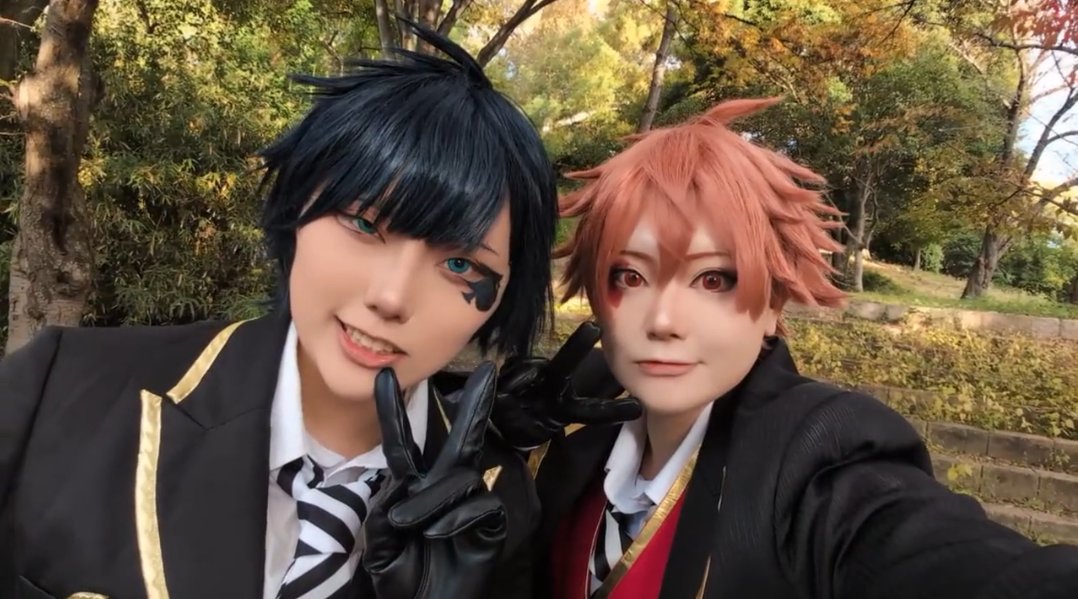 マブ併せでした！！楽しかった〜！！
ririaちゃんひじきさんありがとうございました！！

♥️⋯まっち
♠⋯ririaちゃん(<a href="/rra_cos/">riria</a> )
#つるコス