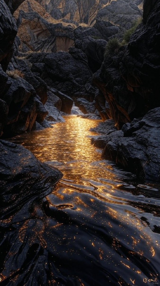 DTFantasyRealms's tweet image. A river of molten gold
#AIart #Grok