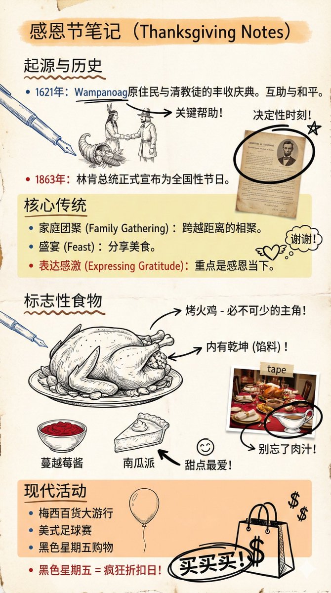 围绕主题创建简洁、结构清晰的笔记。笔记必须以竖版形式清晰呈现,并包含以下内容:
- 适中的字体大小:阅读舒适。
- 清晰的结构:
- 用背景色或波浪线突出显示重点。
- 用普通墨水写的普通笔记。
- 用不同颜色的墨水标注重点。