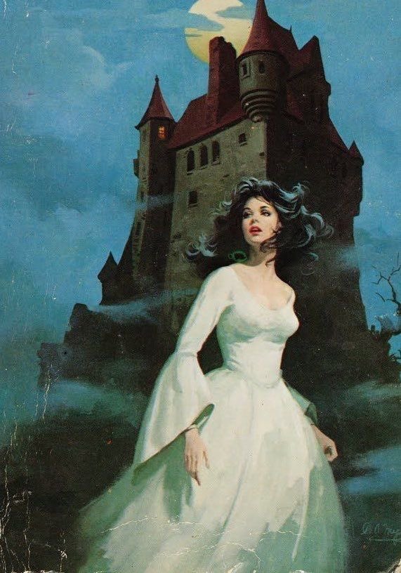 foxmaask's tweet image. you can definitely tell she was going for a pulpy gothic 80s cover type poster but it misses the eeriness and softness that only hand made paintings can capture