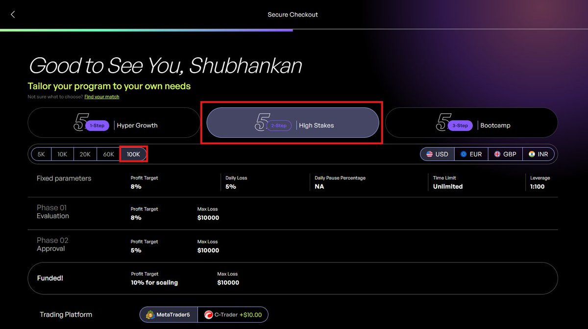 try this,

the5ers.com/?afmc=3cl (10% discount applied)

<a href="/the5erstrading/">The5ers</a>  High Stakes, 2 - Step Eval

No news rule. Yes, you heard that right, profits are counted if TP is hit during the news.

Overnight/ weekend holding allowed.