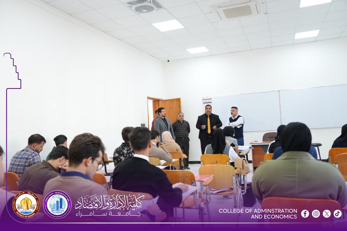 mediacoadm's tweet image. كلية الإدارة والاقتصاد تطلق حملة توعية للحد من ظاهرة التدخين بين الطلبة

حسب توجيهات وزارة التعليم العالي والبحث العلمي، أطلق معاون العميد للشؤون الإدارية، المدرس الدكتور برزان جياد جاسم في كلية الإدارة والاقتصاد حملة توعوية للحد من ظاهرة التدخين داخل الحرم الجامعي.