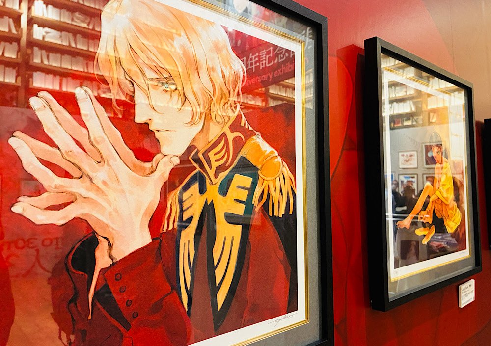 大槍葦人先生の画展行ってきた!!!!! 先生がご在廊されていてうれしい…🥲