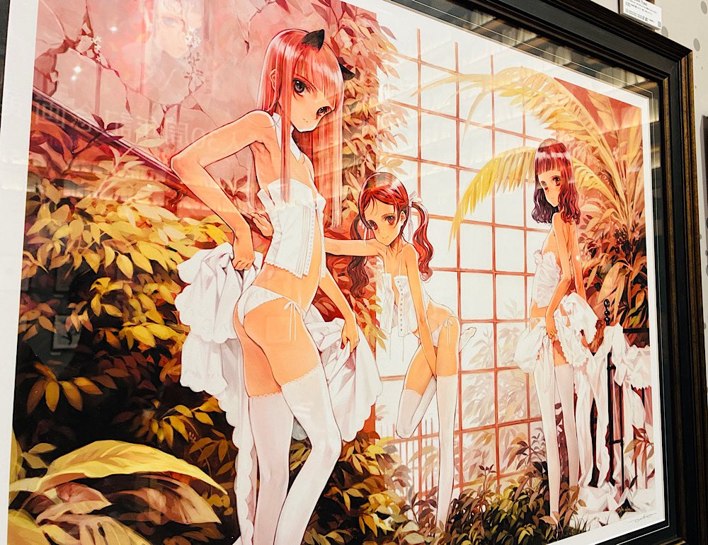 大槍葦人先生の画展行ってきた!!!!! 先生がご在廊されていてうれしい…🥲