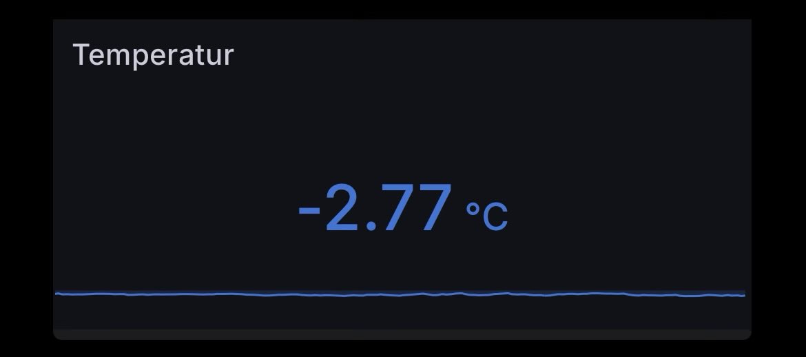 Ich hänge meine Wetterstation ins Treppenhaus, dann ist es nicht mehr ganz so schlimm