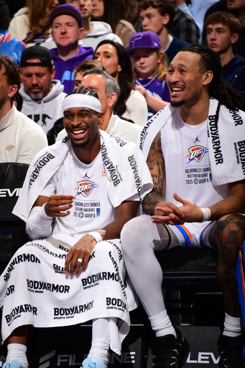 okcthunder's tweet image. Good morning, Thunder fans 😁