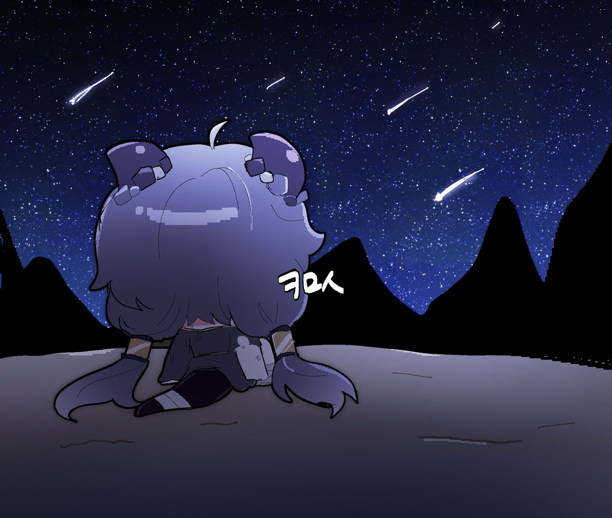 마음이 몽글몽글하군
커미션 감사합니다!