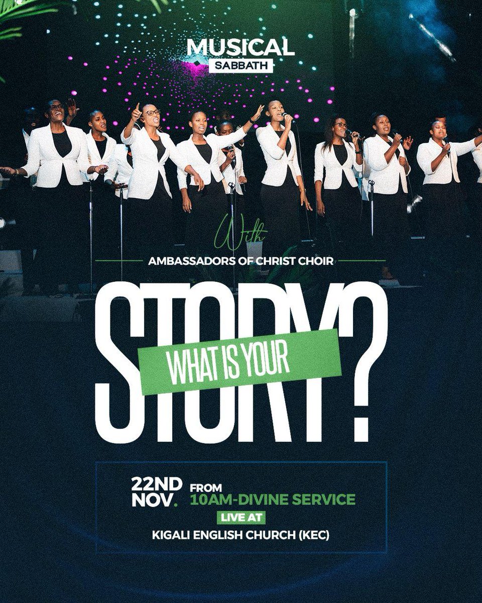 ShalomInsights's tweet image. #HappySabbath  at @KEC_Church 🏡🇷🇼💯

🎶 Musical Sabbath with the Ambassadors Christ Choir
🗒Theme: What Is Your Story?

#ShalomInsights | #TheShalomFellowship
