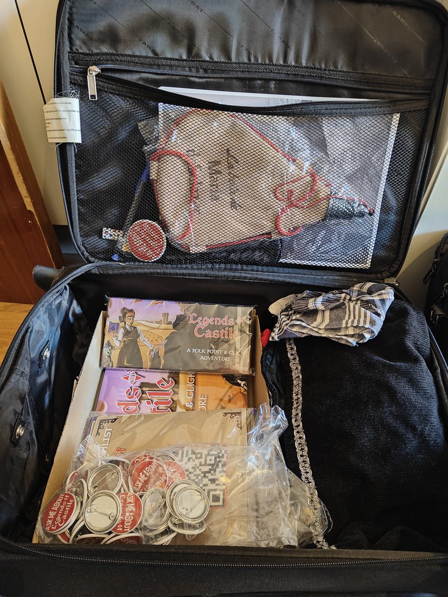 This is what I packed for <a href="/AdvXConf/">AdventureX</a> which starts today! See you there, if you want to try our exclusive demo, visit our booth!