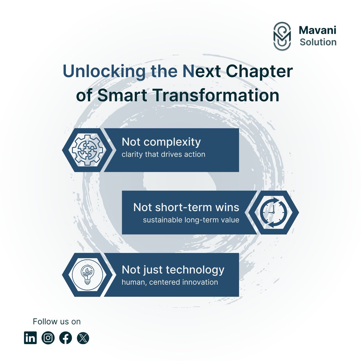 MavaniSolution's tweet image. Smart transformation isn’t complexity, it’s clarity, purpose, and human-centered innovation.

#MavaniSolution #GrowWithMavani #SmartTransformation #Innovation #FutureReady #ClarityMatters #DigitalGrowth