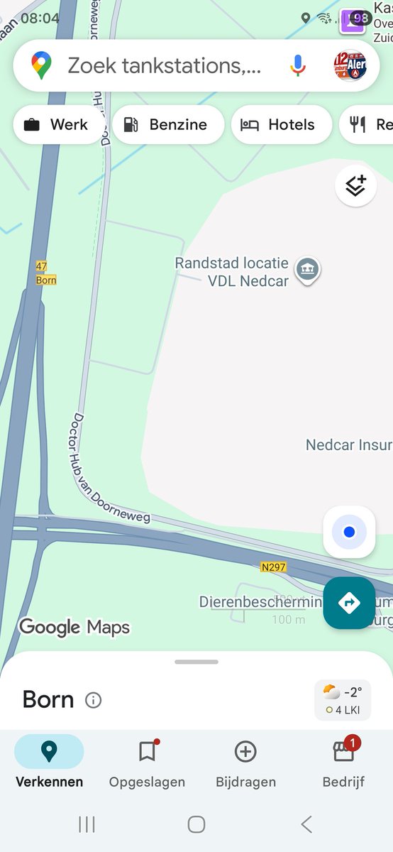 Brandgerucht bij VDL Nedcar in Born