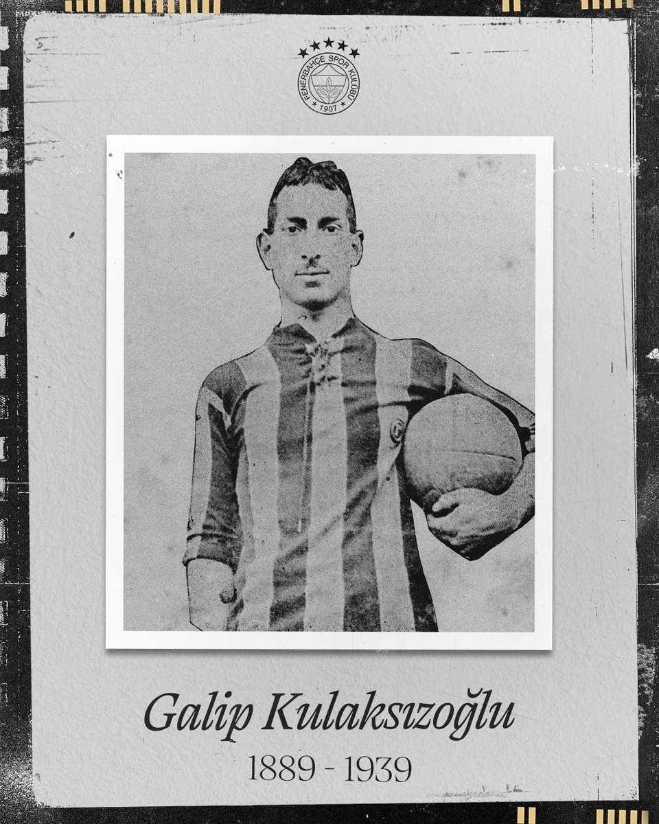 Fenerbahce's tweet image. Kulübümüze futbolcu, teknik direktör ve başkan olarak uzun yıllar hizmet eden efsanemiz Galip Kulaksızoğlu'nu saygı ve rahmetle anıyoruz.