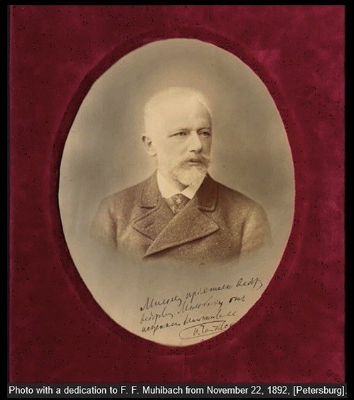 Fyodor Fyodorovich Muhlbach was a St.Petersburg piano manufacturer. He was among friends Tchaikovsky dined with at a restaurant five days before his death. He reputedly drank unboiled water on that occasion and again the next day before a planned business meeting with Muhlbach.