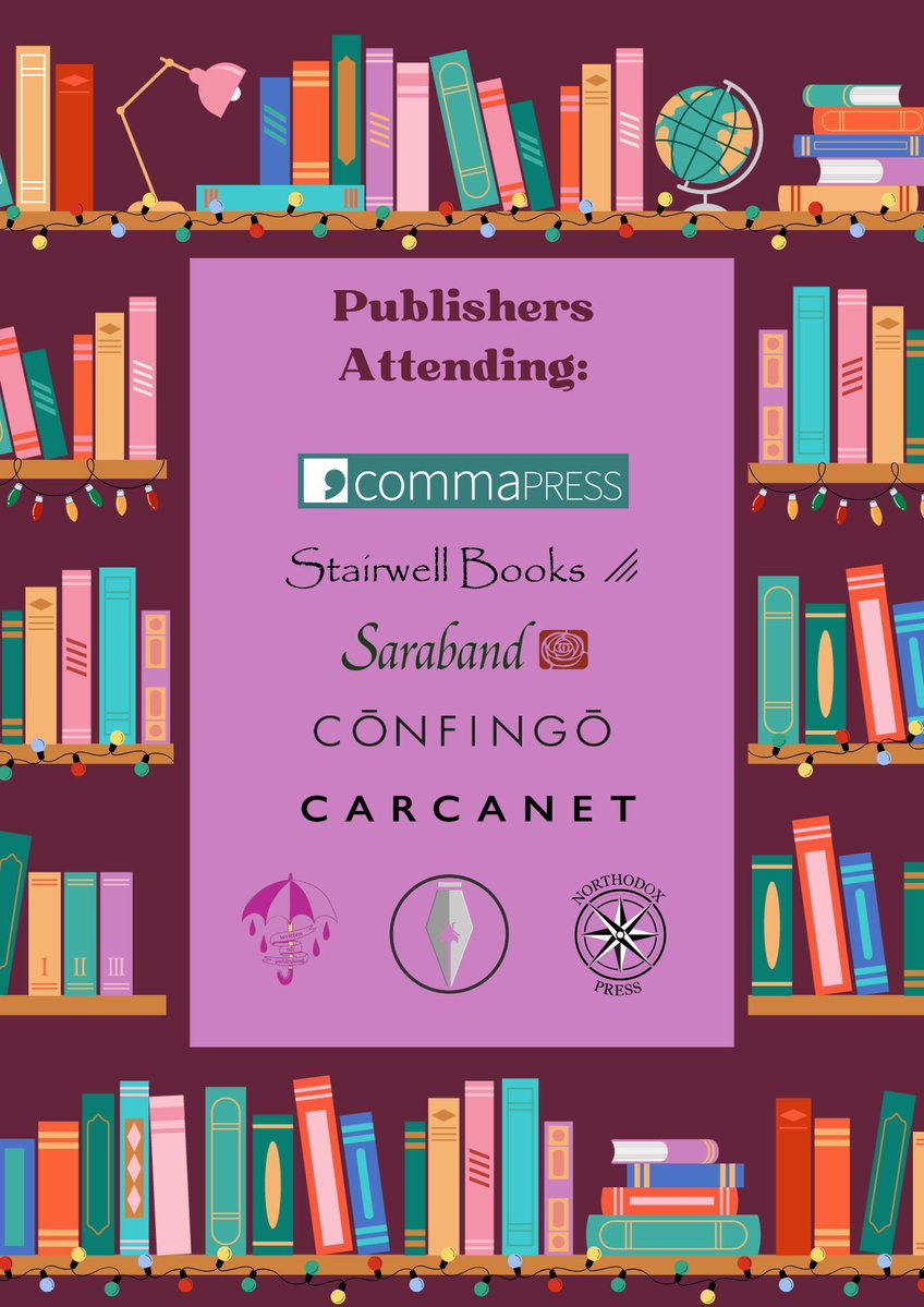 northodoxpress's tweet image. 🚨TODAY🚨

Yes, today is the day! We are in Manchester with a whole host of brilliant northern publishers for the Winter Book Fair.

Join us at House of Books and Friends from 11-3 for all your bookish needs!