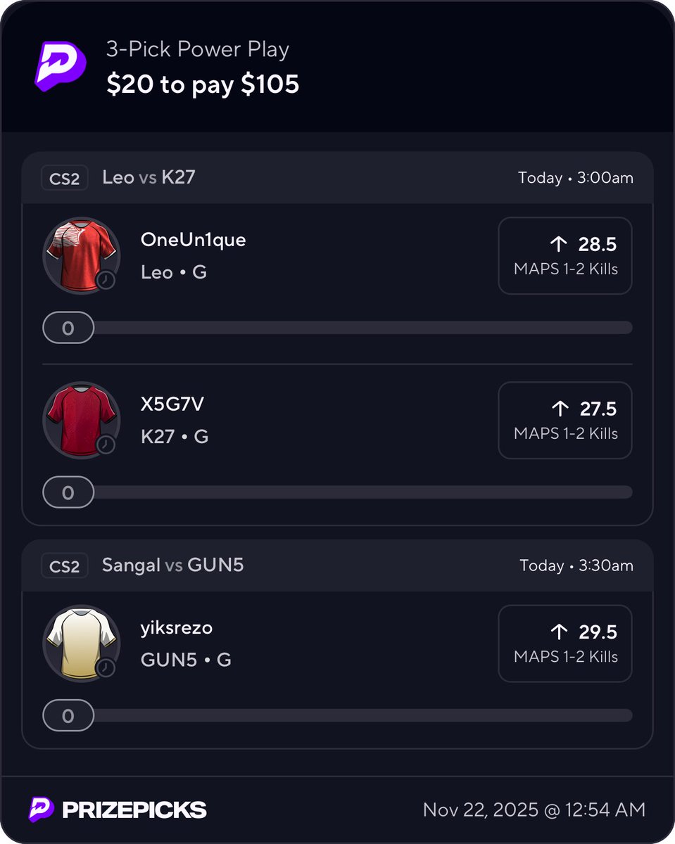 funeralwake's tweet image. Let’s wake up to some cash baby!! #PRIZEPICKSCSGO #prizepicks