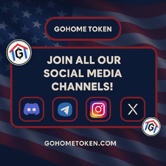 GoHome_Token's tweet image. 🤝 Join our chats and groups on all social media platforms via the link below!    

linktr.ee/gohometoken