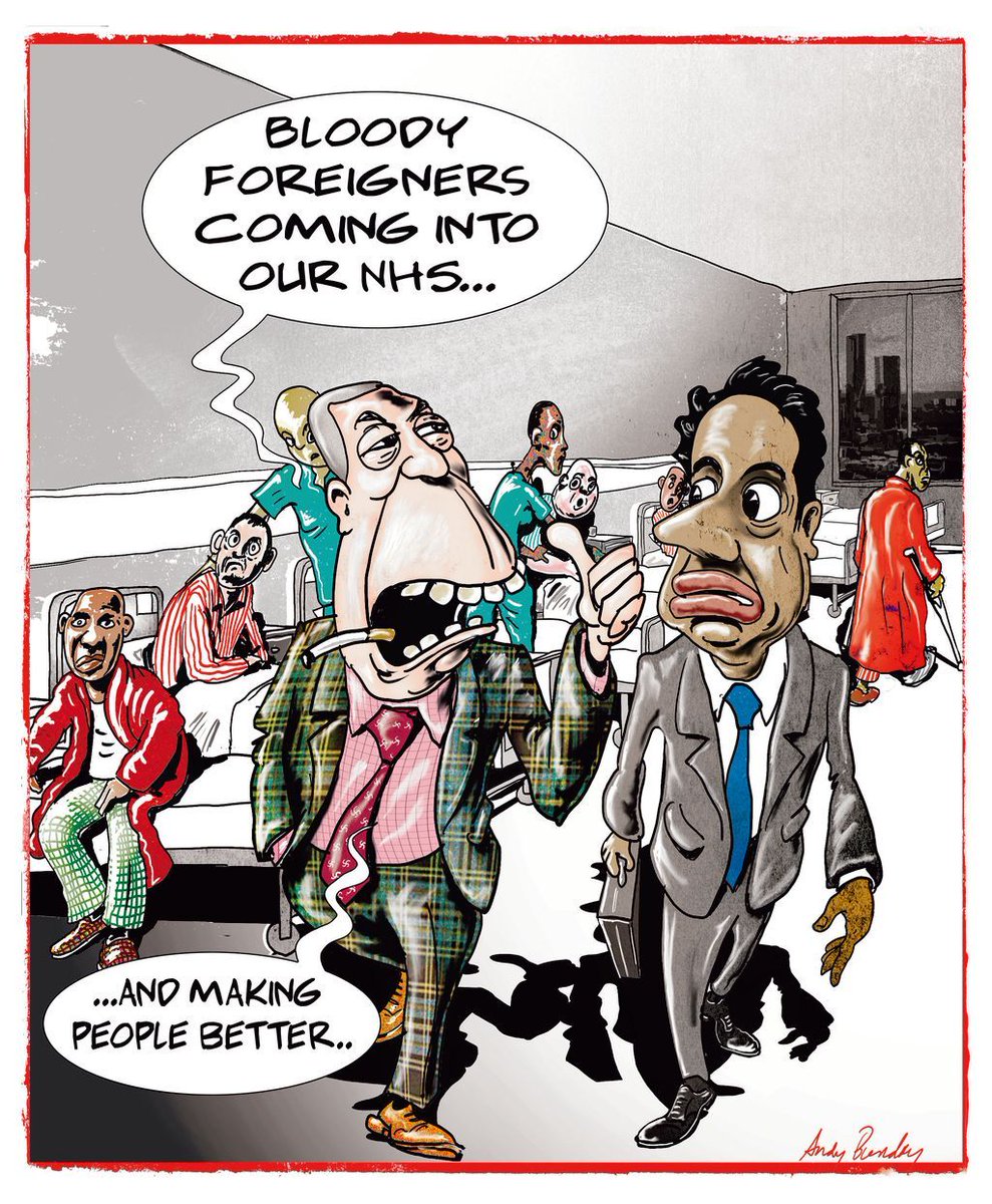 Fact is we need some balance in the ‘debate’ on immigration - studies show that people coming here are more likely to work and pay tax than the gen pop - and they make a net economic contribution. Brexit showed us how much we depend on workers for certain sectors, like