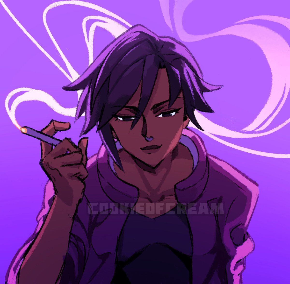 PunlshedGundam's tweet image. My new pfp that i commissioned!!! Thank you so much Cookie! You are truly are a great friend!! 💜💜

I have also commissioned another piece from them, and asked for a christmas version for both!

 @CookieofCream @cookiedraaws