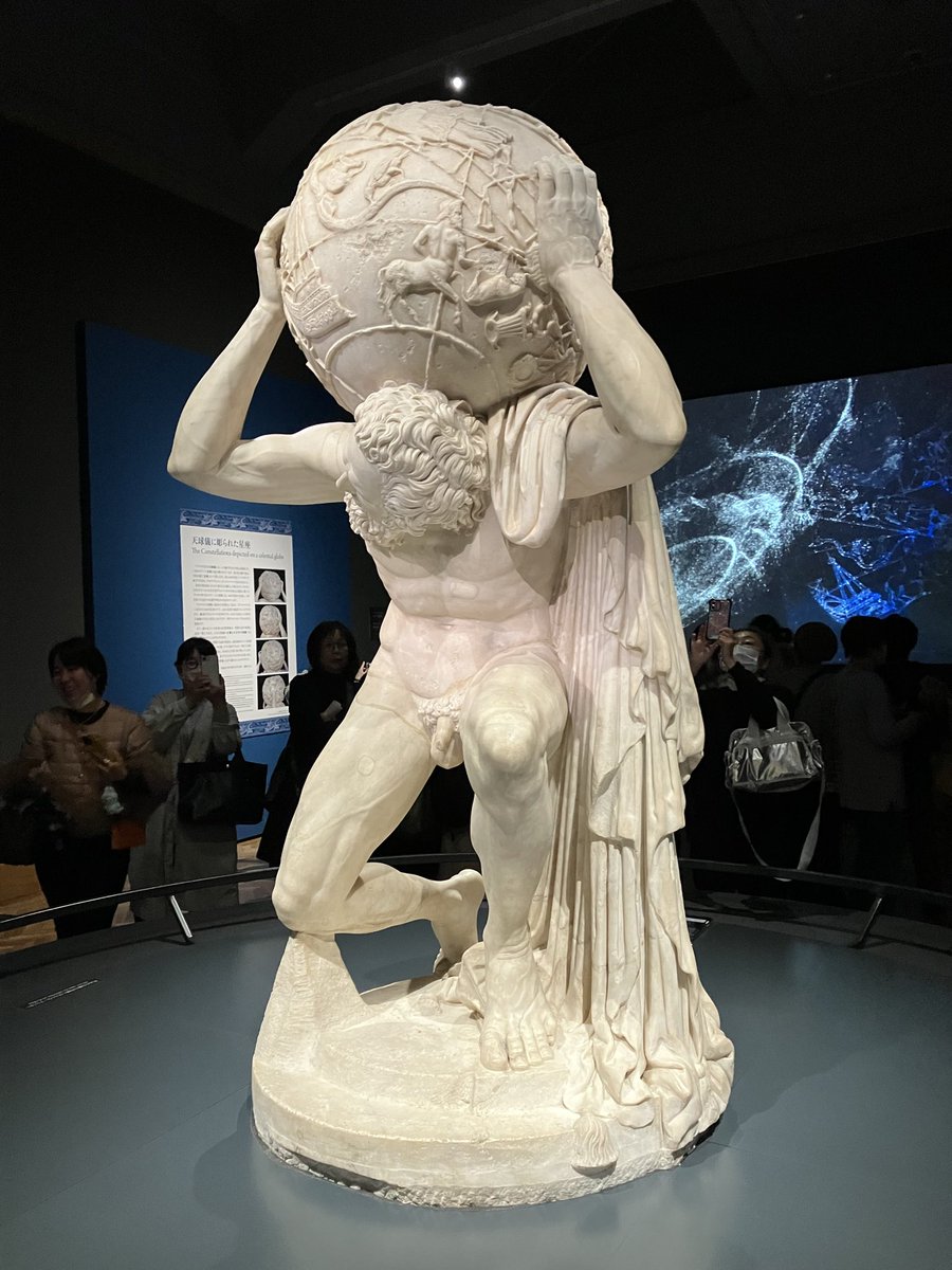 more19999's tweet photo. 万博でイタリア館入れなかったので、特別展「天空のアトラス イタリア館の至宝」を観て来ました。美しかった。
#大阪市立美術館 https://t.co/cDoSIDFHNQ