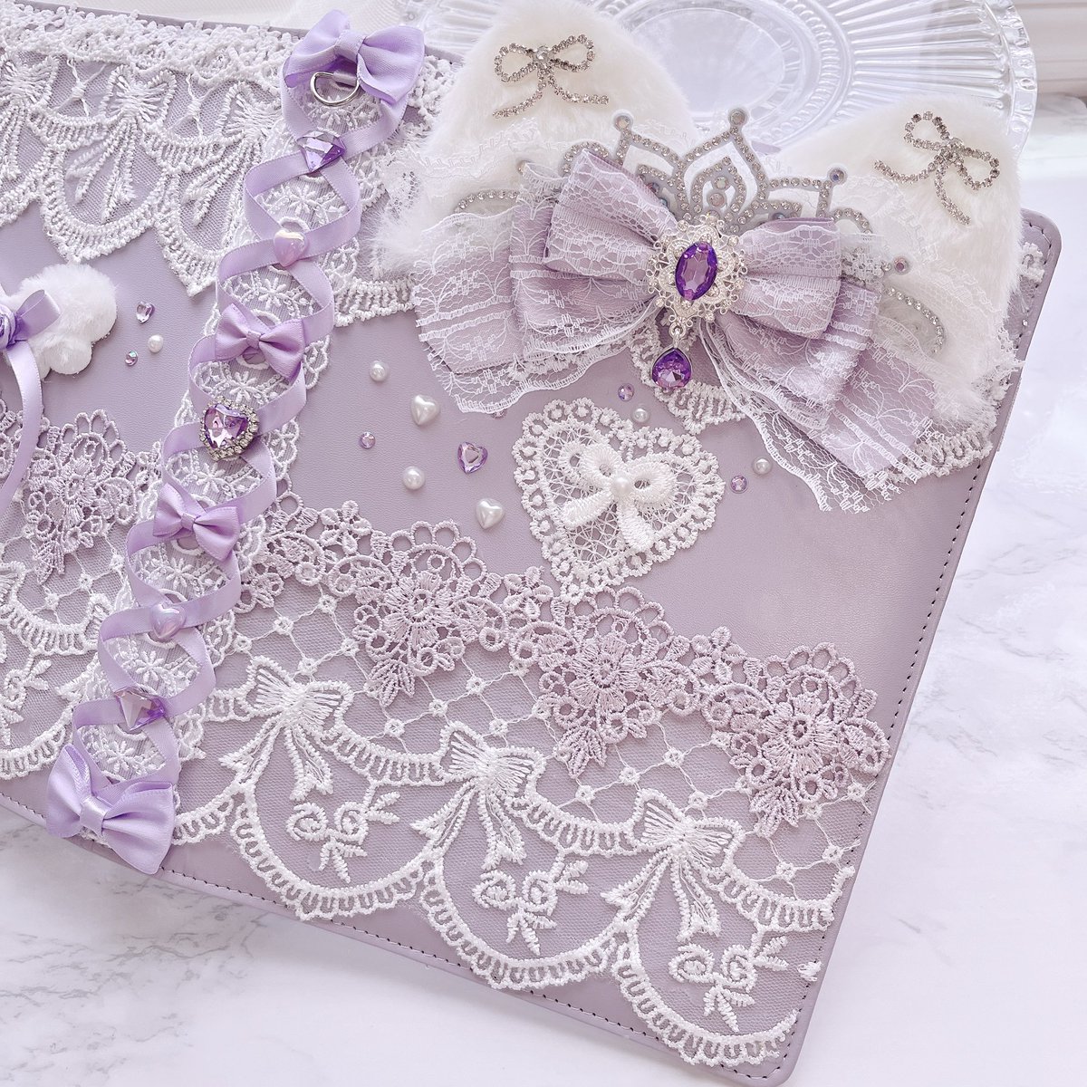 tae_decoshop's tweet image. ︶⊹︶︶⠀୨୧⠀︶︶⊹︶

macaron binder ⸝⸝ᐢ. ̫.ᐢ⸝⸝ 

いまは新作マカロンバインダーを制作中౨ৎ⋆˚.⋆