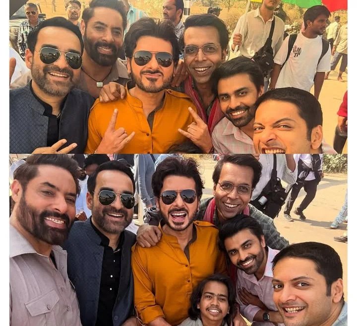 beingshivam_90's tweet image. BTS from the sets of Mirzapur: The Film.
#MirzapurTheFilm #PankajTripathi #AliFazal #Divyenndu