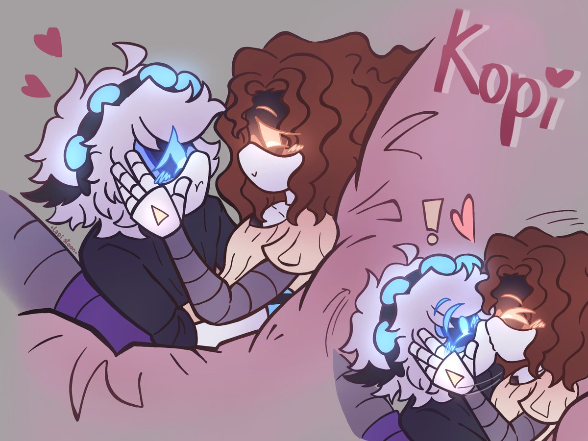 2177Ladiesman's tweet image. Kopi!! (Art cred @lapi_stoon ) #mdtwt #murderdrones #murderdronessona