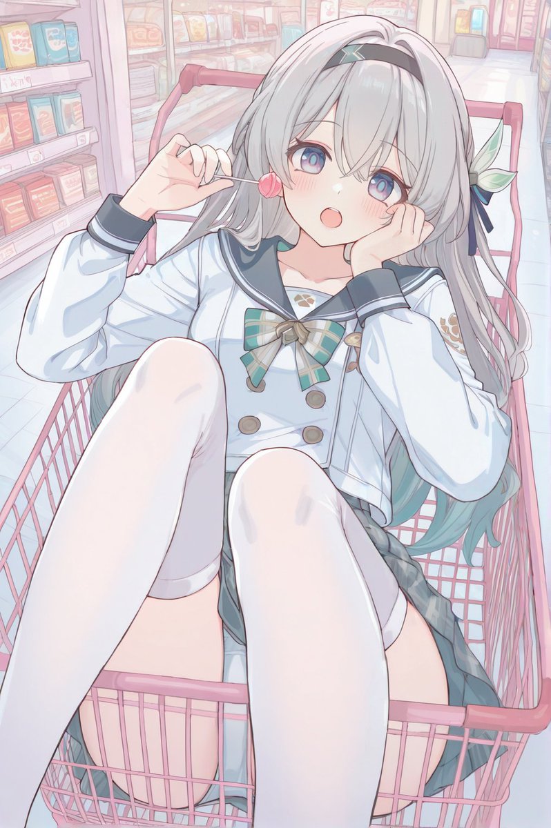 まだ買うものある?」 SFWイラスト #流萤 #Firefly #崩壊スターレイル