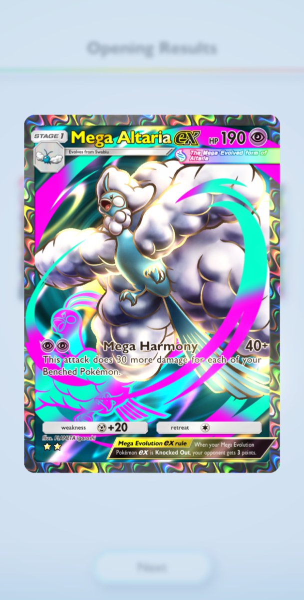 trebledrejects's tweet image. got my first god pack!! 🤩

#PokemonTCGPocket